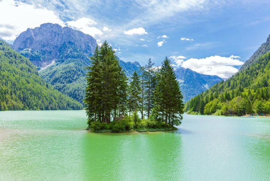 7 Alpine Wonders - Lake Jasna is a calm finish