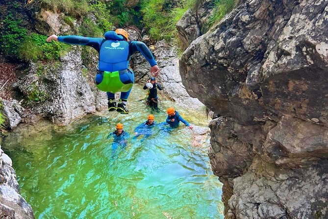Adventure Canyoning Tour in the Fratarica Canyon - Bovec, Slovenia - Three to four hours of slides, jumps, and rappels