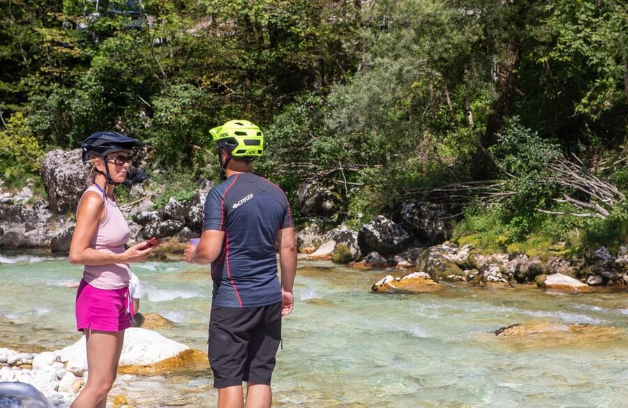 Bike Through Narnia: Waterfalls & Filming Location Bike Tour - Riding through Bovec and the Soča valley