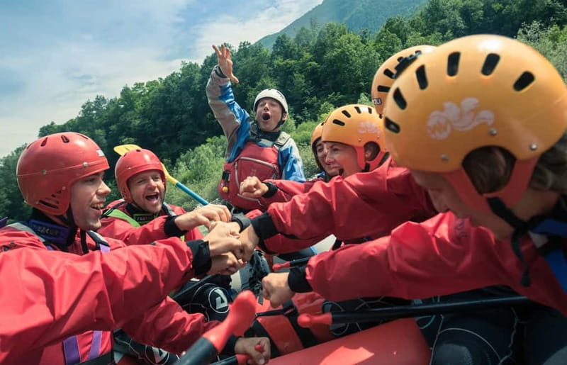 Bled: Great Fun Sava River Rafting by 3glav - Rafting the emerald Sava Dolinka