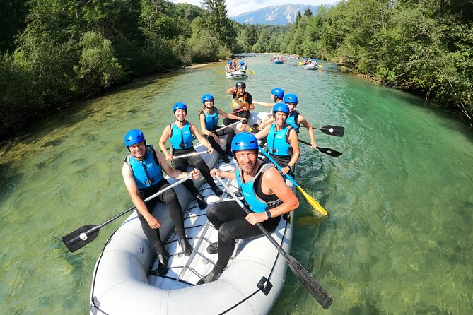 Bled Rafting - About 10 kilometers of manageable whitewater