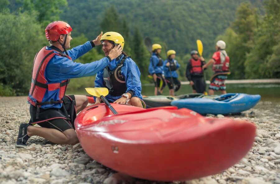 Bled: Sava River Kayaking Adventure by 3glav - Learning the basics before you paddle