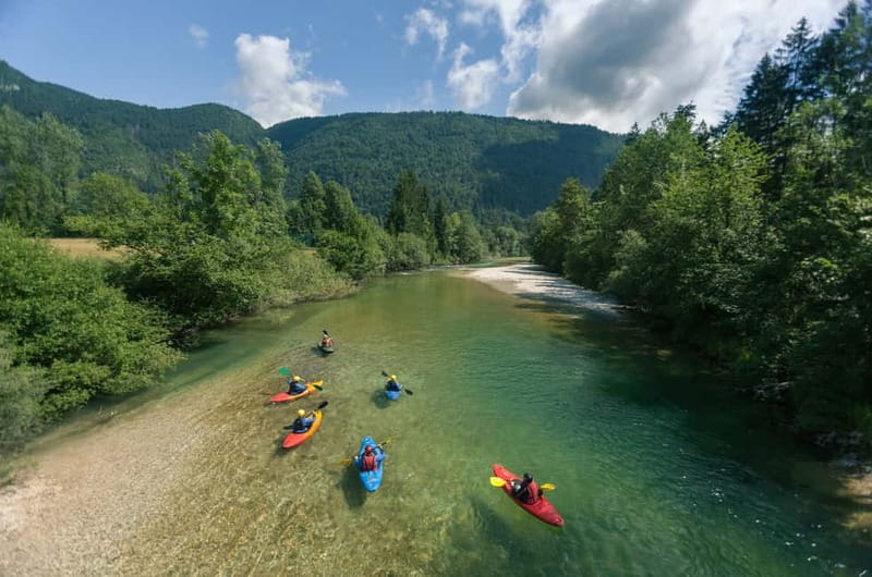 Bled: Sava River Kayaking Adventure by 3glav - Meeting at 3glav Adventures in central Bled