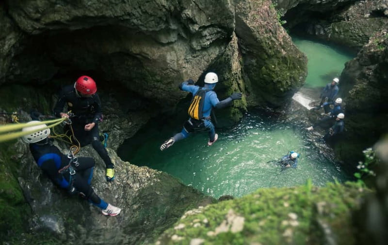 Bled: Triglav National Park Canyoning Adventure with Photos - How water levels affect the fun