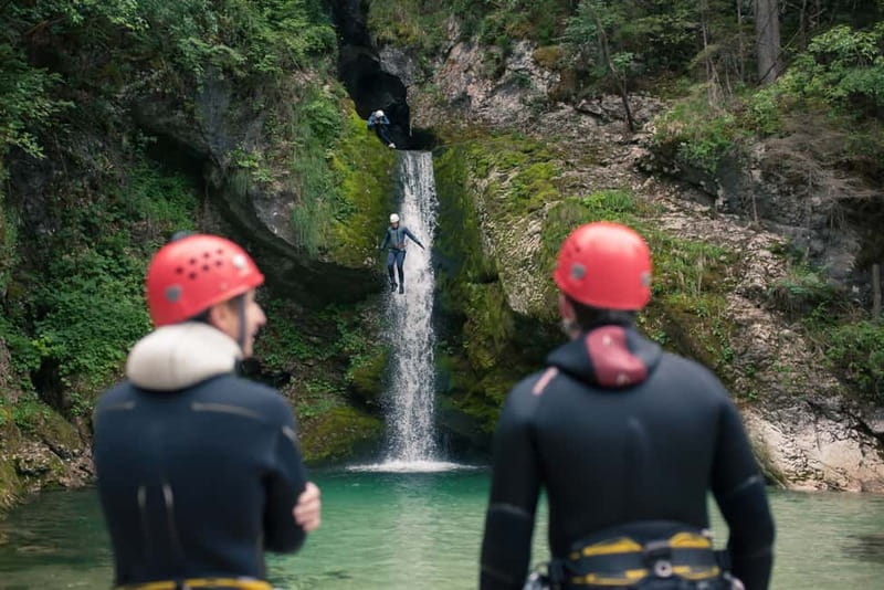 Bled: Triglav National Park Canyoning Adventure with Photos - The 20-minute minivan ride into the park