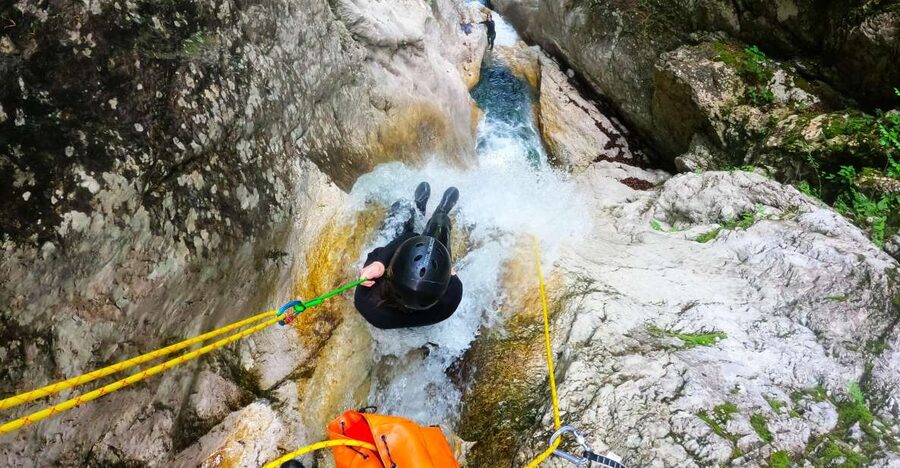 Bovec: 100% Unforgettable Canyoning Adventure + FREE photos - The 1.5-hour route through Sušec Gorge