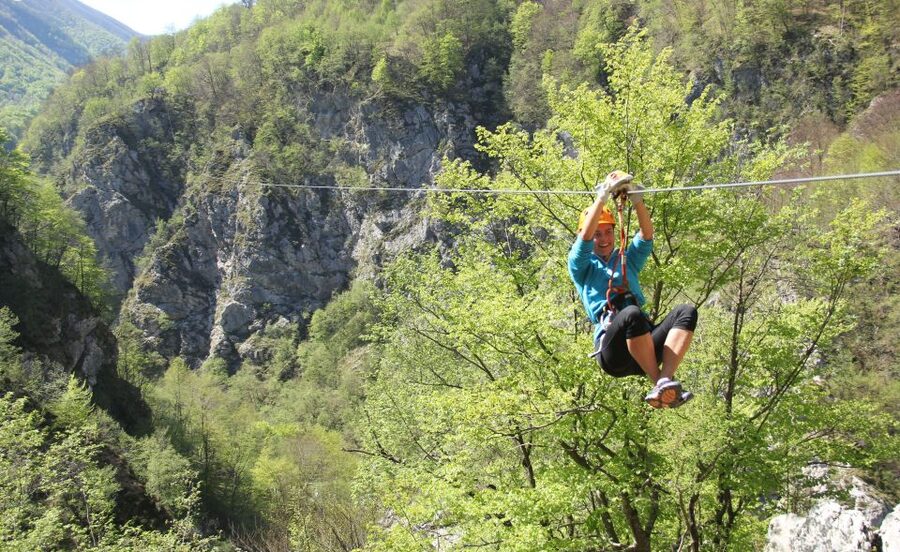 Bovec: Canyon Učja — The Longest Zipline Park in Europe - The 15-minute training session builds confidence