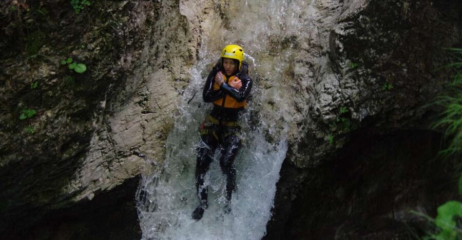 Bovec: Half-Day Canyoning Trip - About 90 minutes of slides, swimming, and jumps