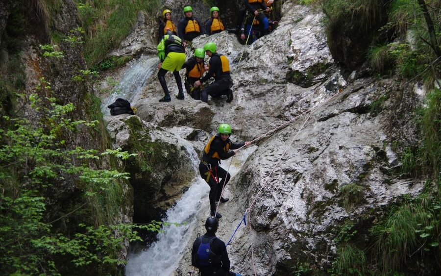 Bovec: Half-Day Canyoning Trip - What happens at the Bovec base