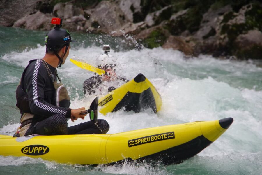 Bovec: Half-Day Kayaking Trip Down the Soča - Who should choose the beginner route