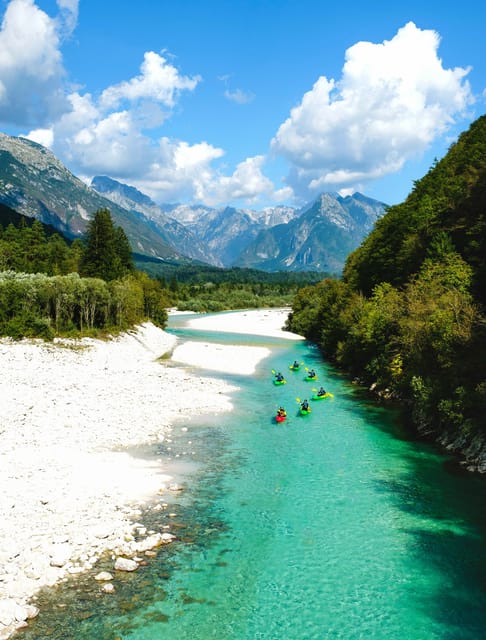 Bovec: Iconic Sit-on-Top Kayak Tour on Soča River +FREEphoto - Why this Soča trip suits beginners