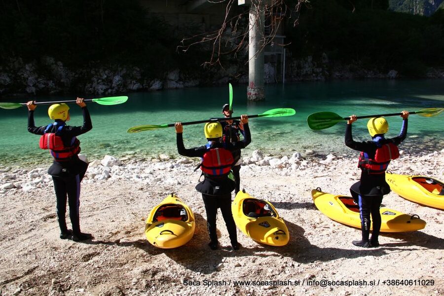 Bovec: Soča River 1-Day Beginners Kayak Course - What the three-hour schedule really includes