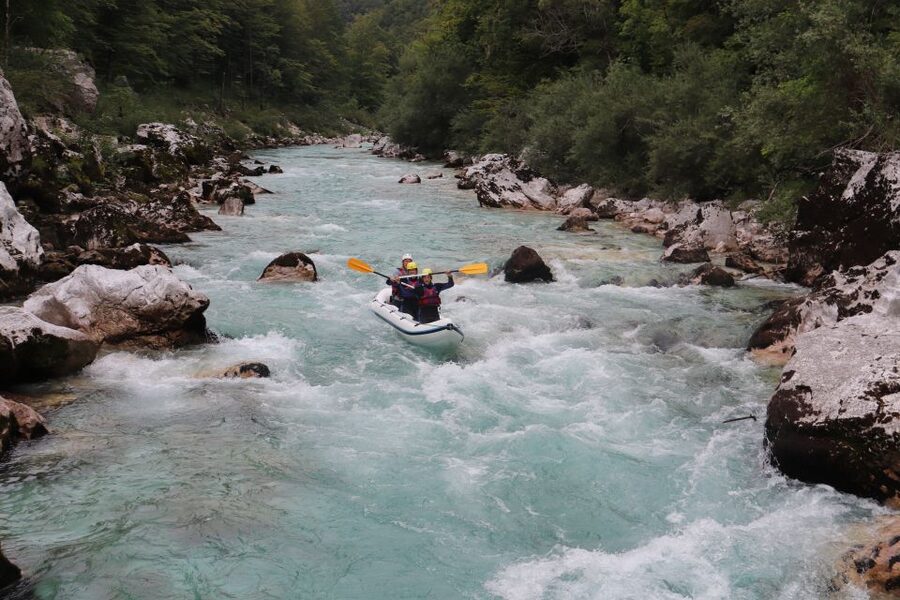 Bovec: Soča River Private Rafting Experience for Couples - Safety instructions before the first rapid