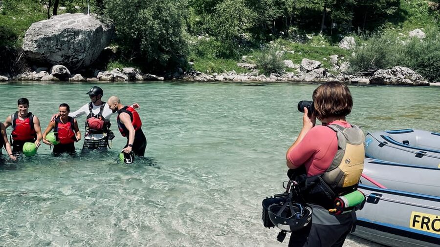 Bovec: Soča River Rafting Adventure with Photos and Drink - Ninety minutes of rapids, scenery, and boat tricks