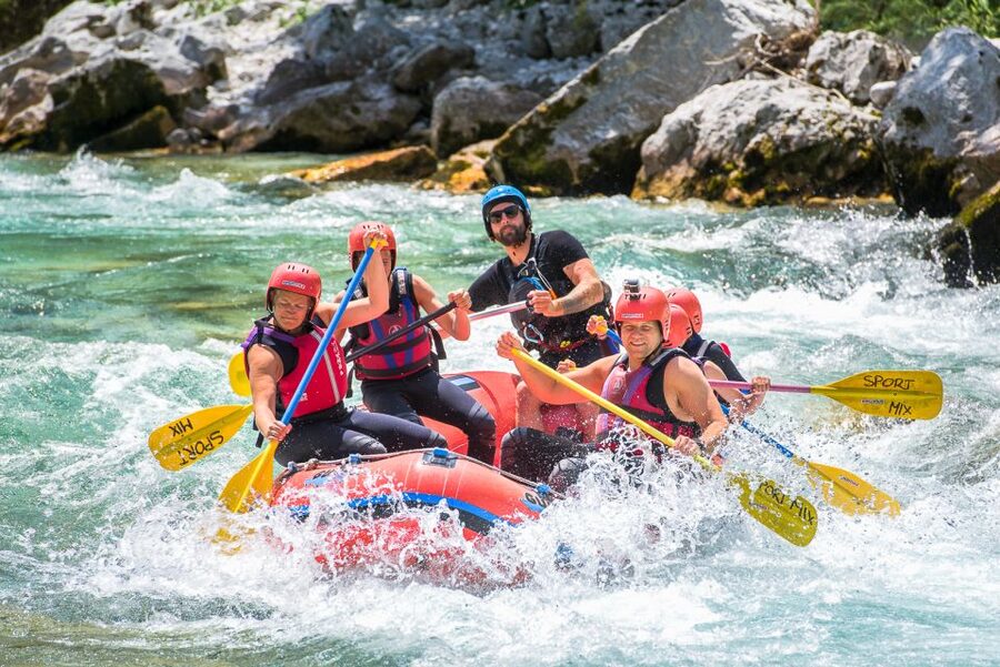 Bovec: Soča River Whitewater Rafting - Safety instruction before the first rapid