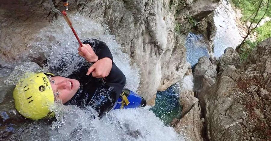 Bovec: Sušec Canyon Canyoning Experience - Walking the Italian mule track uphill