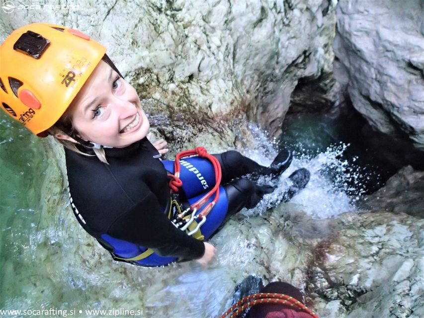 Bovec: Sušec Canyon Canyoning Experience - Sliding, jumping, and using ropes in the canyon