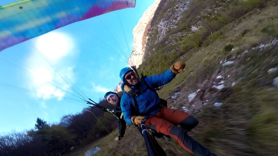 Bovec: Tandem paragliding in Julian Alps - Kuk, where two wind directions are possible