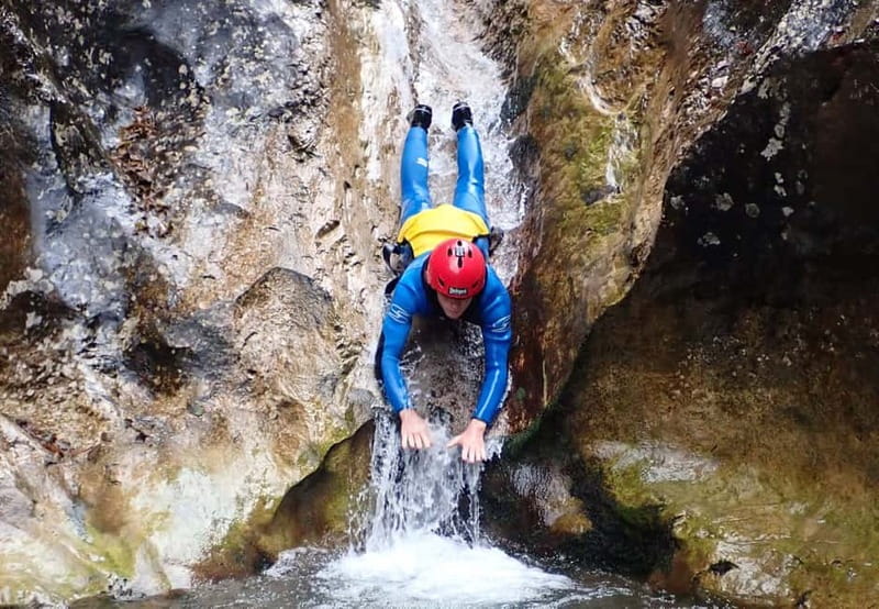 Bovec: Thrilling Canyoning in Sušec Gorge with Photo service - Leaving Bovec for the Natural Water Park of Sušec
