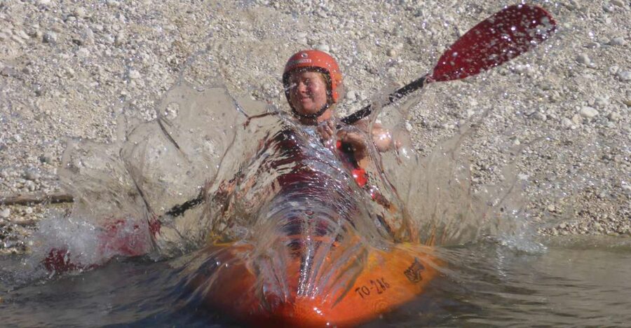 Bovec: Whitewater Kayaking on the Soča River - The short van ride from Bovec to the river
