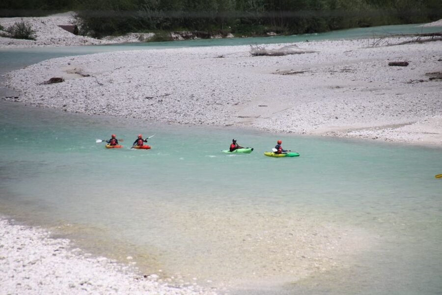 Bovec: Whitewater Kayaking on the Soča River - Learning the strokes before facing the current