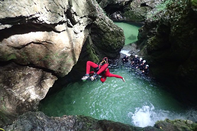 Canyoning in Bled - From Bled hotel pickup to the Funturist base