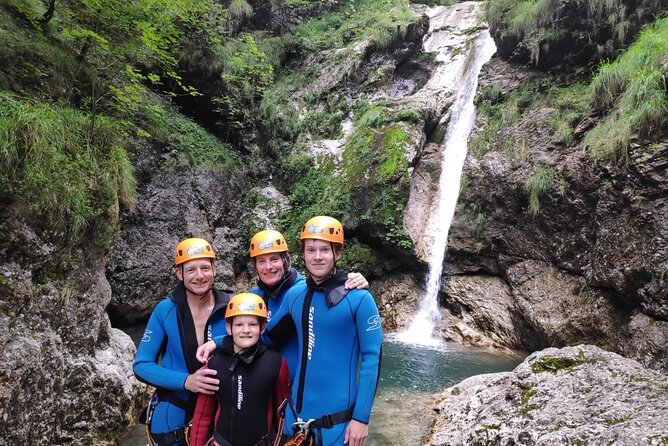 Canyoning in Susec Canyon - Susec Waterfall and the changing water