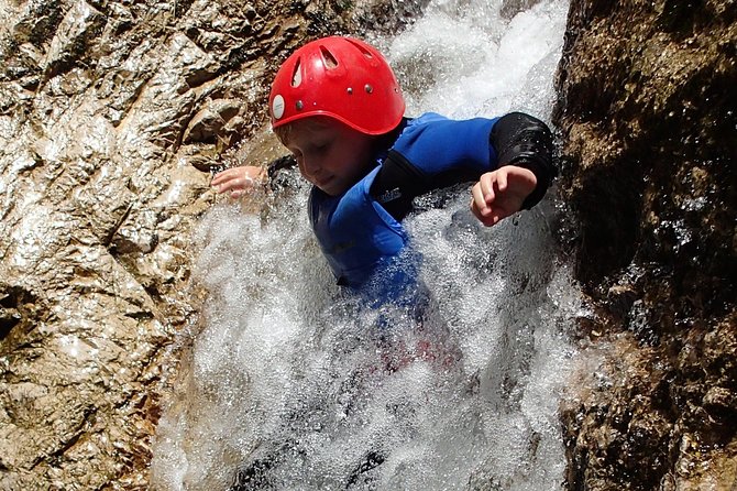 CANYONING in Susec from Bovec, Families welcome, photo service - Starting in central Bovec with simple transport