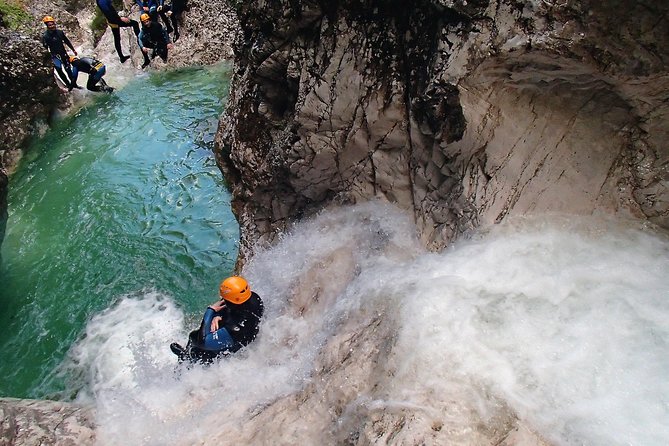 Canyoning in Susec Gorge from Bovec - Entering Sušec Gorge and Its Natural Waterpark