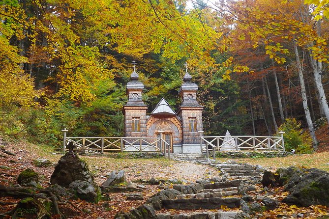 Emerald River Tour, Triglav National Park & Soča valley Day Trip - Most na Soči and the unusual car train