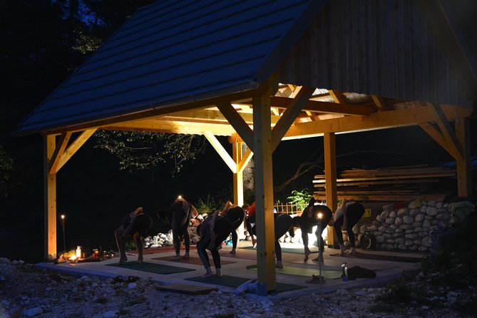 Everyday Yoga Class, Soča (Bovec) - An outdoor class with the Soča Valley as your backdrop