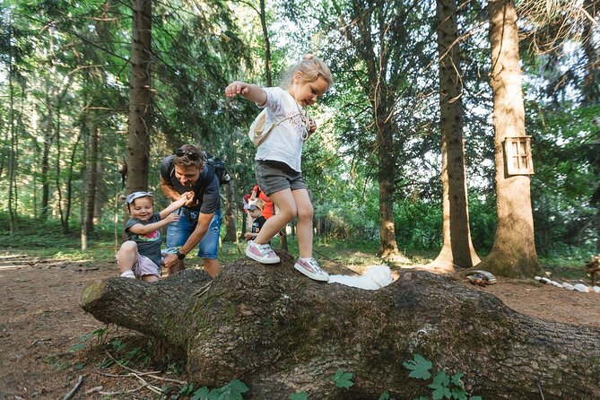 Family Adventure in Bled - Enchanted Forest theme park - Solving riddles for the Enchanted Forest police