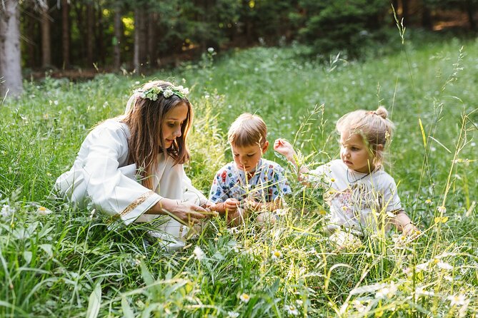 Family Adventure in Bled - Enchanted Forest theme park - The Gnome classroom and Birds Nest space