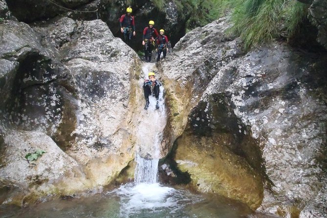 Family Canyoning In Soca Valley - Two and a half hours inside the canyon