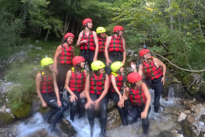 FAMILY RAFTING on Soča river - The snack at the end