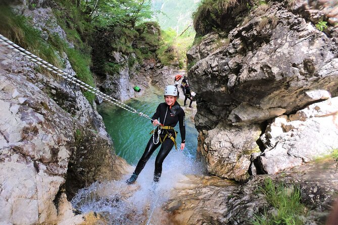 Fratarica Canyoning Adventure - Arriving at Log pod Mangartom