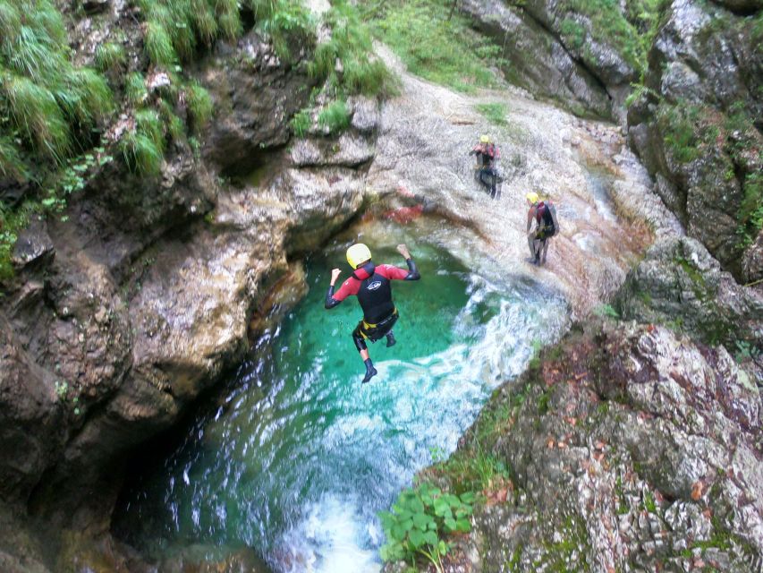 From Bovec: Half-Day Canyoning Tour in Soča Valley - An Eight-Meter Slide Into a Dark Cave