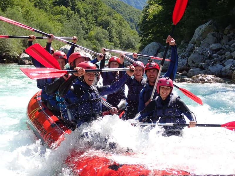 From Bovec: Premium Rafting on Soča River with Photo Service - 1.5 hours on the Soča