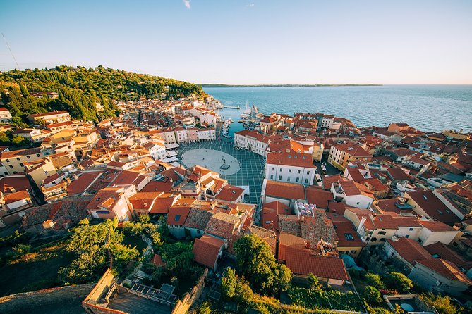 From Koper: Piran's Tastes and Tales - St. George’s Church and the short climb in perspective
