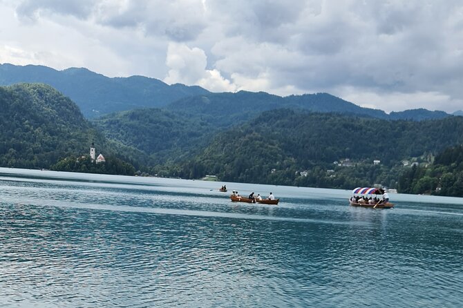 From Ljubljana to lake Bled - Slovenia Tourist Taxi - Walking beside Lake Bled