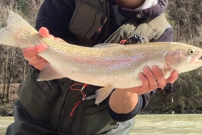 Full Day Private Guided Fishing Charter along the Isonzo Front - Fishing for marble trout, rainbow trout, and local knowledge