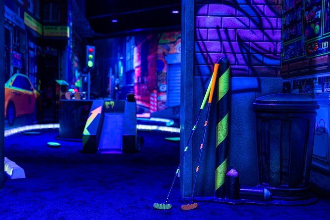 Glow In The Dark Mini Golf Course in Maribor - What the Neon Course Is Really Like