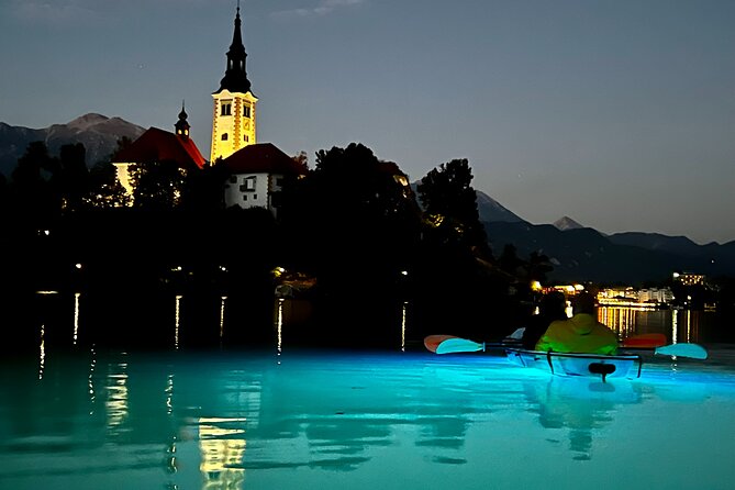Guided Clear Kayak Tour in Bled - Paddling across calm Lake Bled
