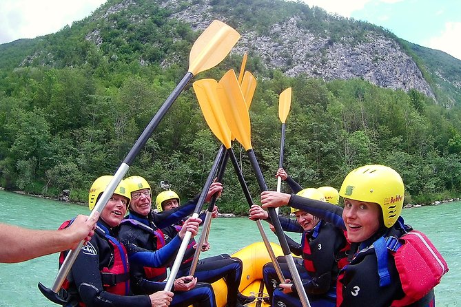 Half Day Rafting On Soca River - Getting ready for the 8-kilometer river run