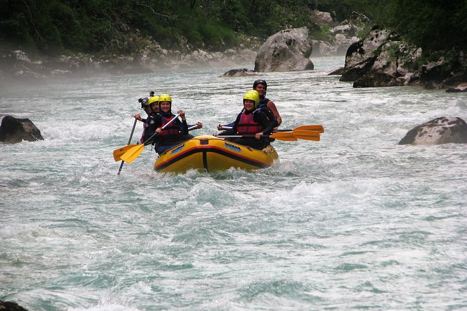 Half Day Rafting On Soca River - What the 1 hour 30 minute rafting section feels like