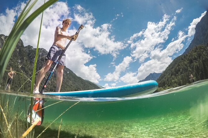 Half Day Stand-up Paddle Boarding (SUP) trip on Lake Predil - Why Lake Predil makes a fine first SUP setting