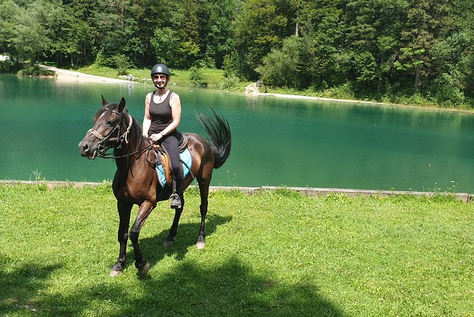 Horseback Riding In Bled - The river and country scenery