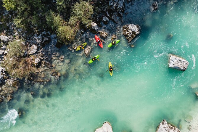 Kayak Course on Soca River - A gentle start does not mean a dull outing