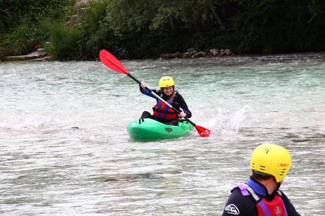 Kayak Trip On Soca River - Getting equipped for an emerald-water paddle