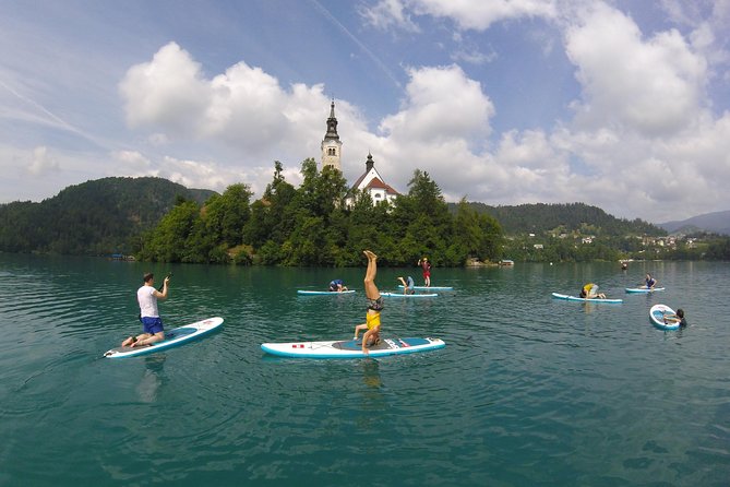 Lake Bled Stand-Up Paddle Boarding Lesson and Tour - Learning the basics before crossing the lake